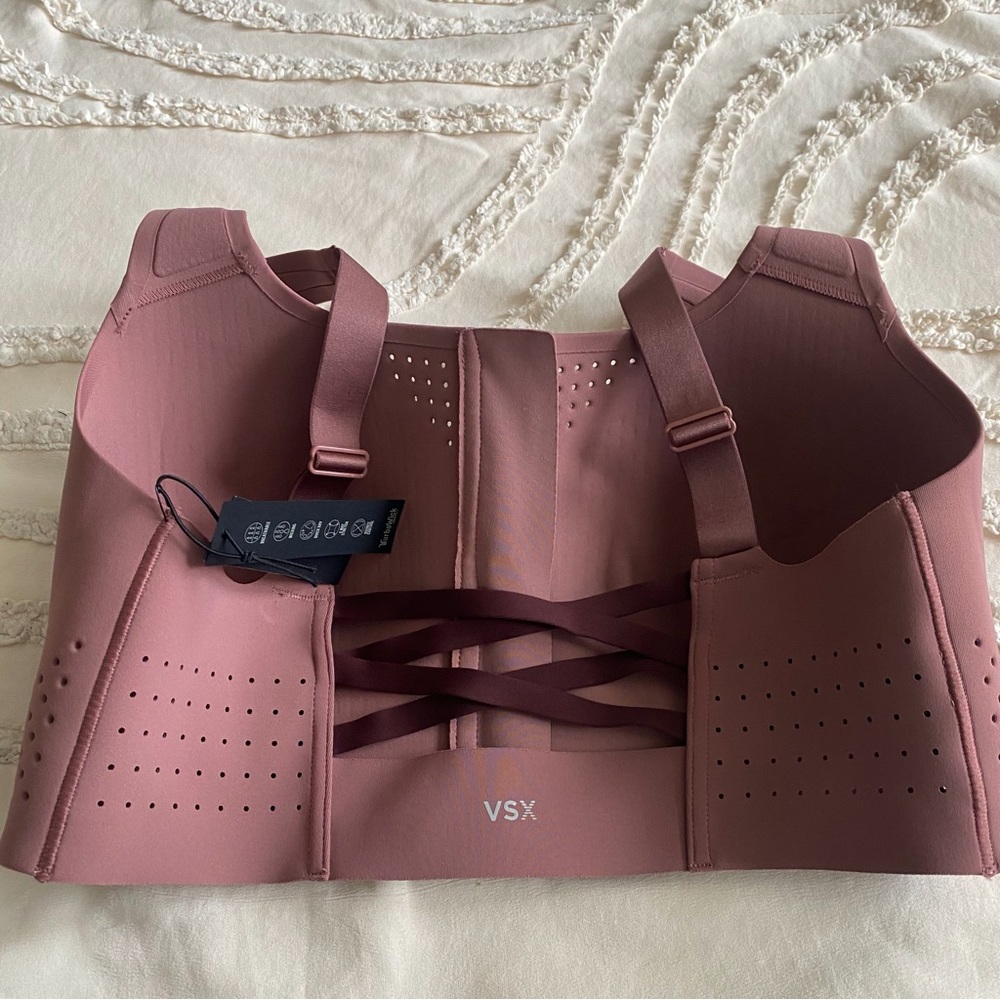Victoria Secret nwt Front-Zip Comfort Bra in Dusty Rose - 34B - Picture 5 of 6
